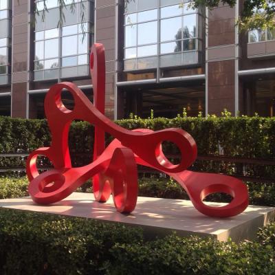 Large metal Garden colorful painting stainless steel sculpture,Stainless steel sculpture supplier