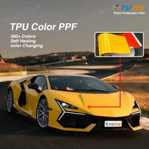 Agutec Material Yellow Coloured PPF Film 1.52x15m Self Healing Paint Protection