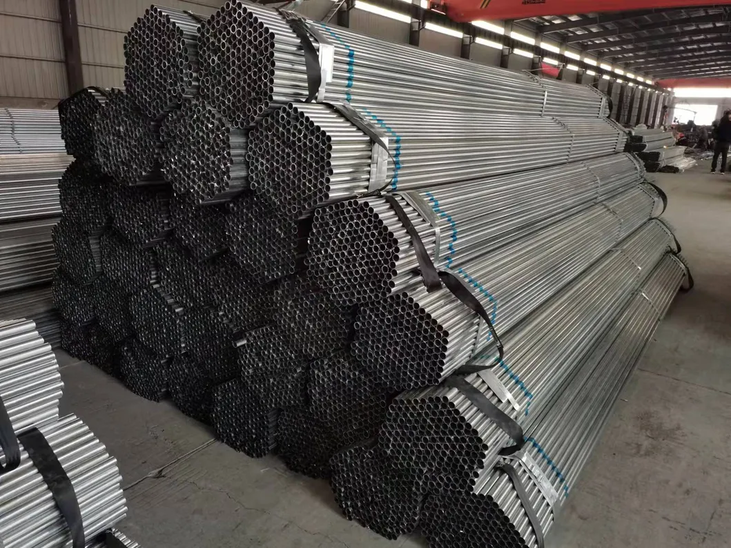 HDG 50x25 sección de caja ASTM A123 tubo cuadrado galvanizado de 6m-12m