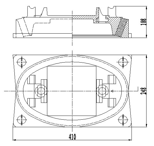 Railway Casting Parts Ductile Iron Cologne Egg Rail Fastener