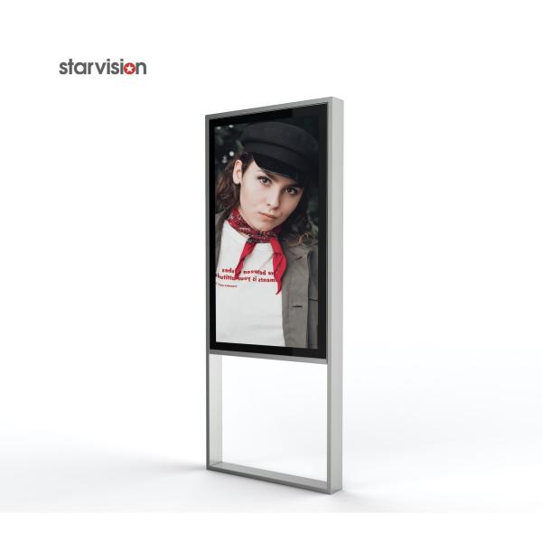 High Brightness HD 700nits Led Advertising Machine Indoor Advertising Screen 50/60HZ