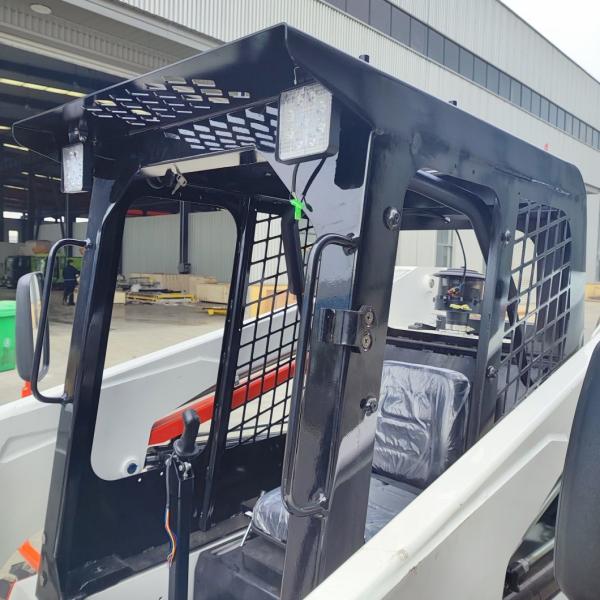 Small Forklift Slip Loader Multi-Function Diesel Skid Steer Loader 3433*1740*2007