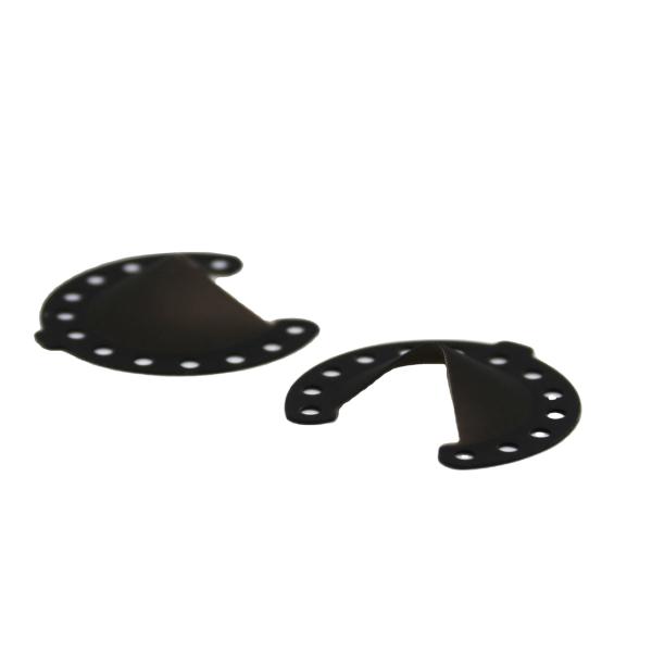 3/4, moulures en silicone noir pour soupape médicale