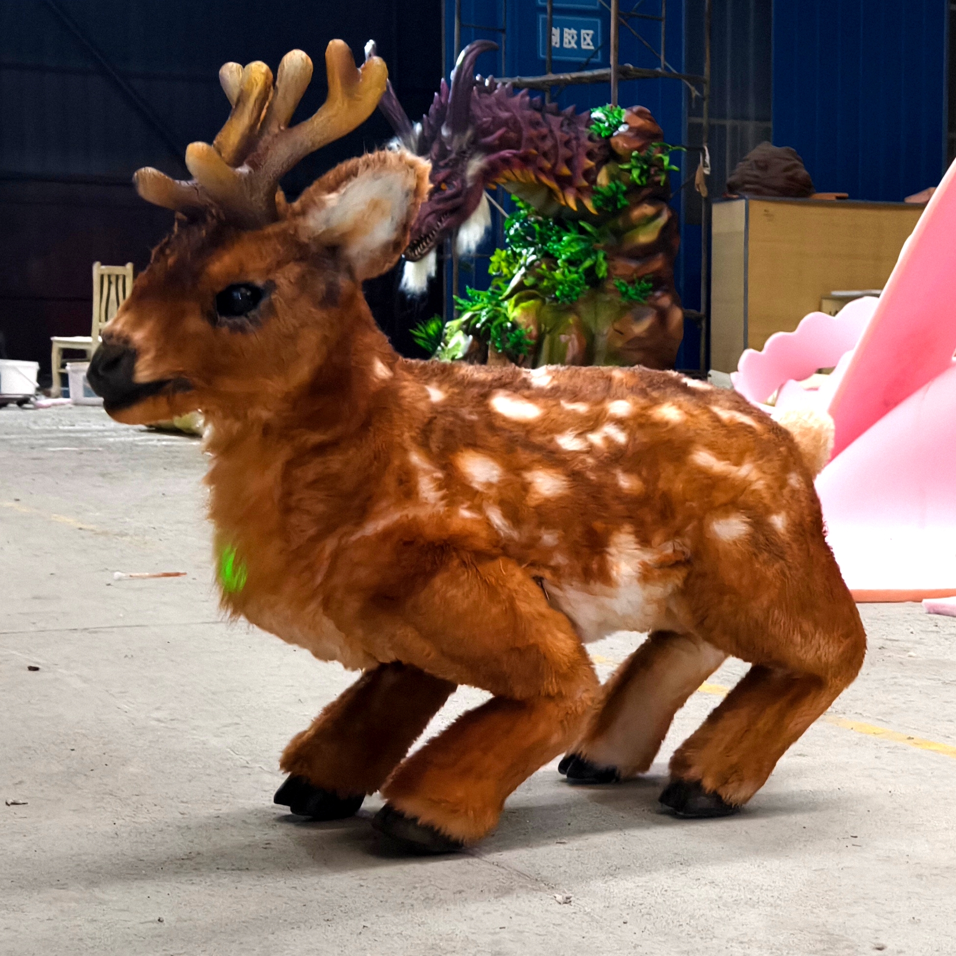 New Realistic Animatronic Remote Control Walking Robot Animal Reindeer Robot Dog