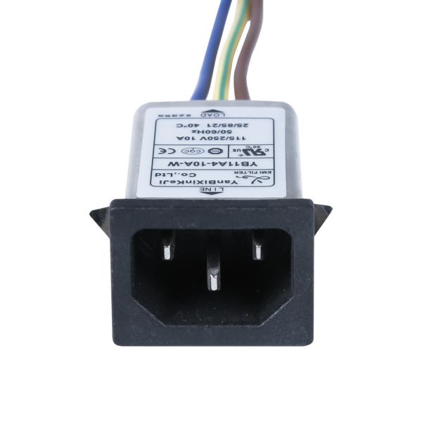 Шумовой фильтр EMI фильтра входа IEC серии 110V/250V YB-B вставляемый для бытовой техники