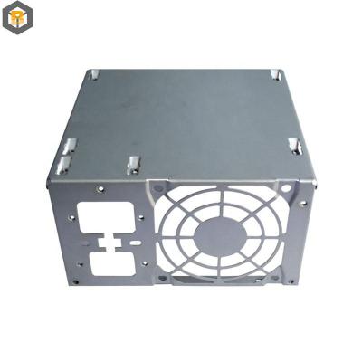 Custom Steel Sheet Metal Fabrication Bending Stamping Computer Cabinet Machine Part
