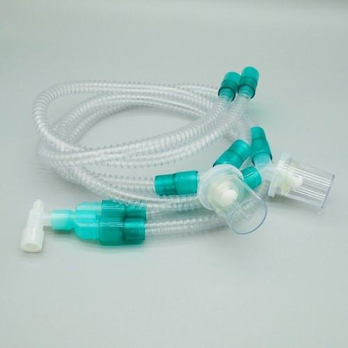 Le PVC de respiration médical jetable de circuit a ridé des dispositifs de voie aérienne d'anesthésie