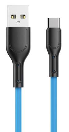 1m Classic Black White Silicone Cables for Timeless Charging