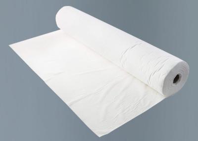Anti Oil Disposable Paper Bed Sheets Headrest Paper White Color 40gsm Thick