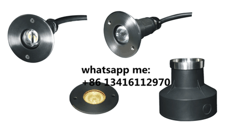 SS316 Plastic Housing 1 X 3W LED Underwater Light