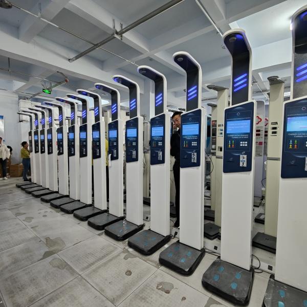 2024 Year Design Ultrasonic Body Composition Analyzer Machines with 500kg Capacity