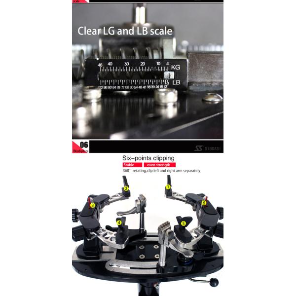 SGS одобрил стрингер ракетки тенниса, бадминтон S218 продевая нитку машину