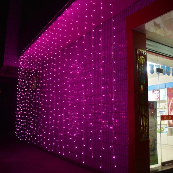 Venda em massa nova conceção 12V cortina de Natal decorar luz para o exterior