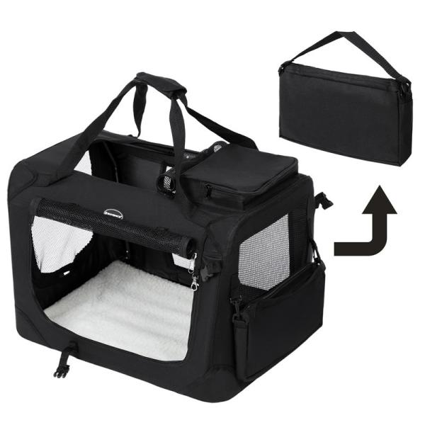 Soft Crate Cat Carrier Bag , Puppy Travel Bag Professional With OEM ODM Service