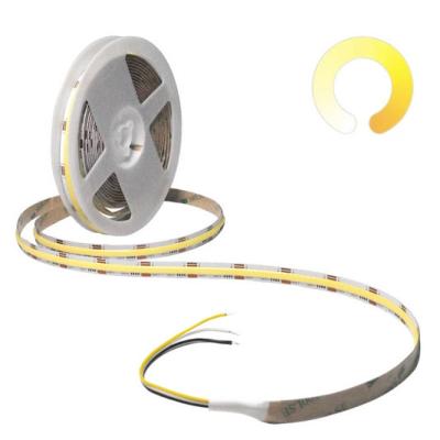 Fcob Cob Led Tape Light Ra90 576 Leds/M No Dot Led Strip Double Color