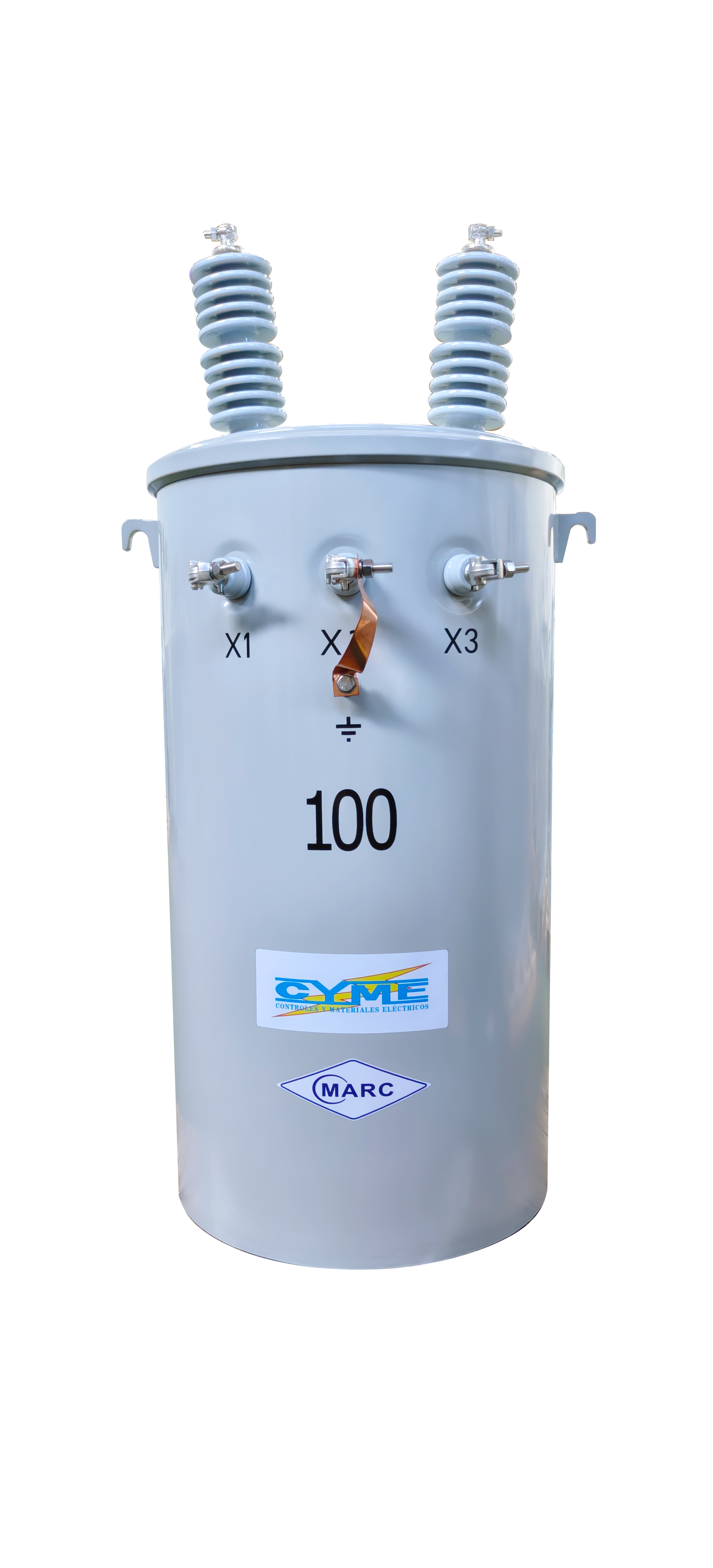 25kV Single-Phase Pole-Mounted Distribution Transformer with Copper/Aluminum Winding and ONAN Cooling