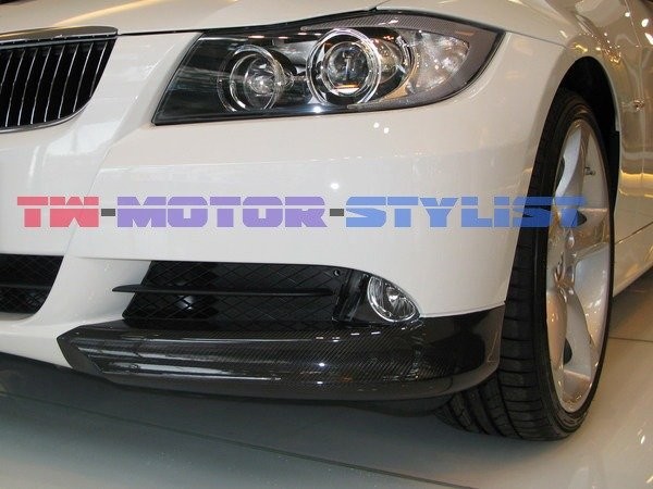 Splitter фронта волокна углерода BMW E90 для бампера OEM