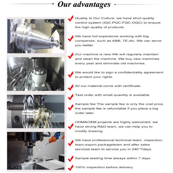 Precision Metal Fabrication for Custom Brass Parts on CNC Lathe Turning/Milling/Drilling