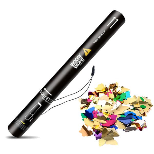 BOOMWOW Wholesale Price 80cm Electric Confetti Cannon For Party