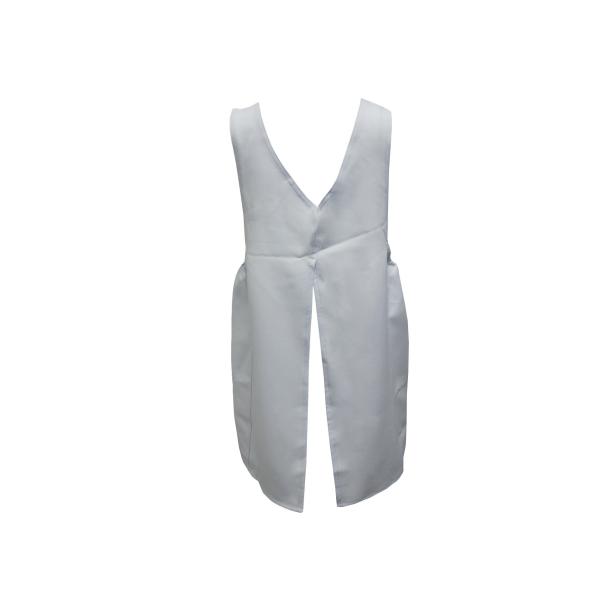 Couleur bleu-clair du coton 20% du polyester 80% de Works Bib Apron du chef 195GSM