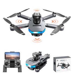 Drone GPS dobrável com alcance de 200M e gimbal de 2 eixos
