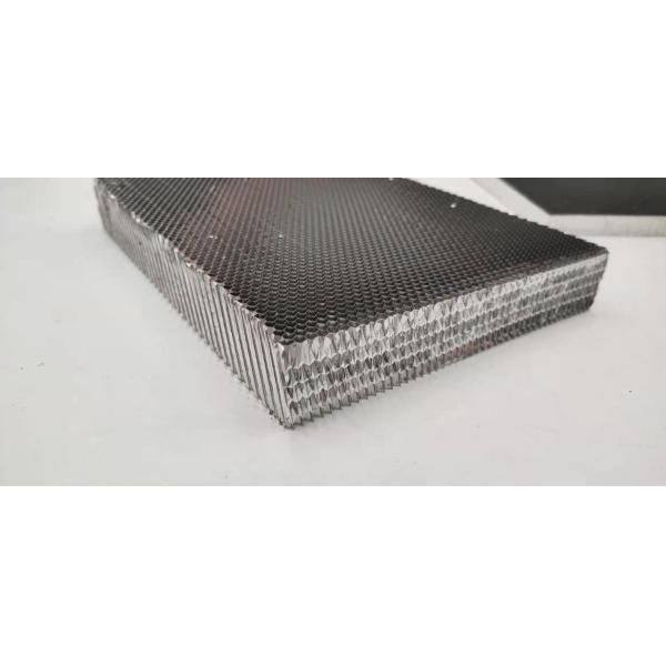 Inclined Angle 20 Degree Al3003 Aluminium Honeycomb Core Slant Porous For EMI Materials