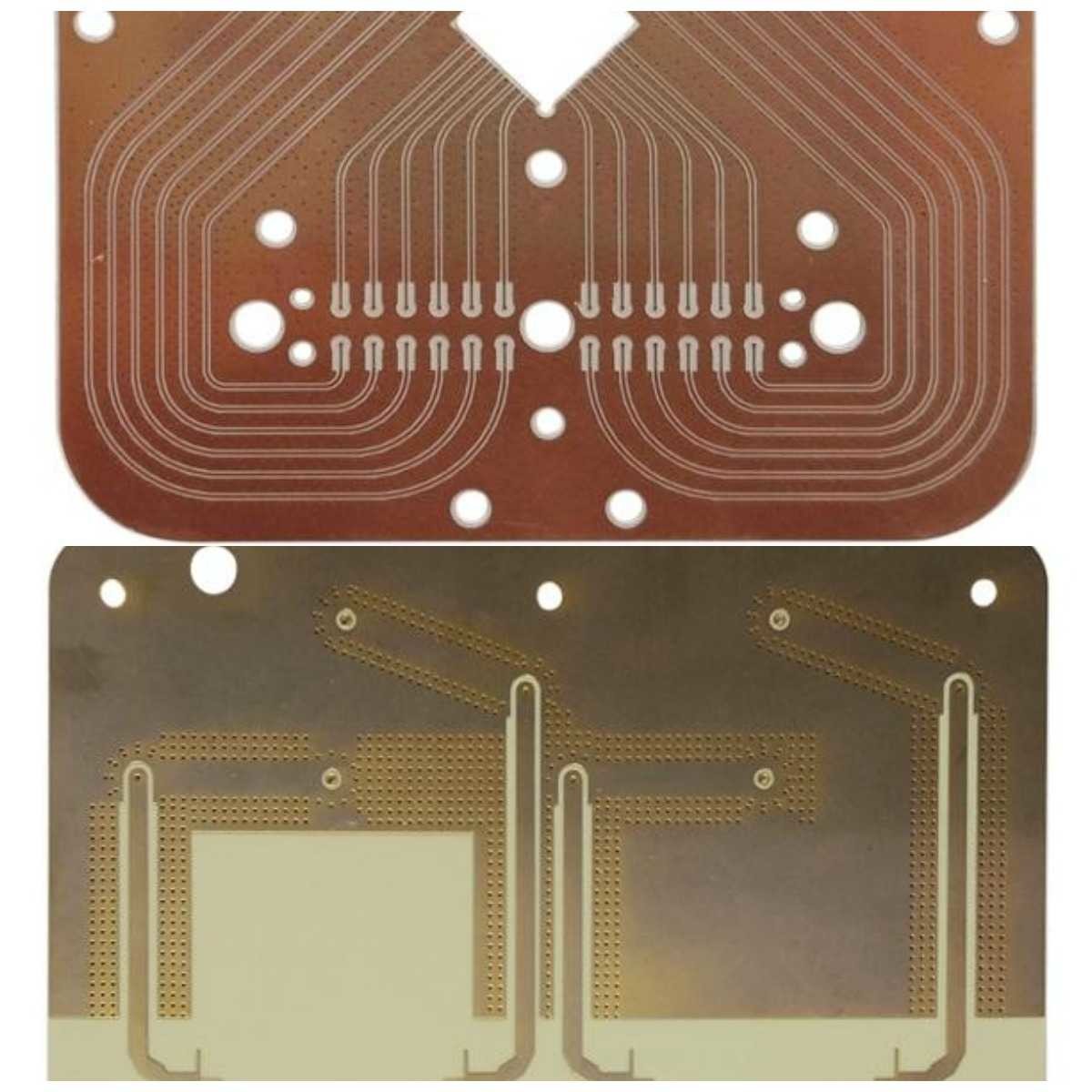Двойник встал на сторону высокочастотный слой 1.6mm 35um Taconic FR4 дизайна 2 PCB
