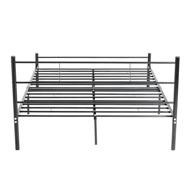 Durable Simple Metal Pipe Bed Hollow Design For Bedroom / Apartment