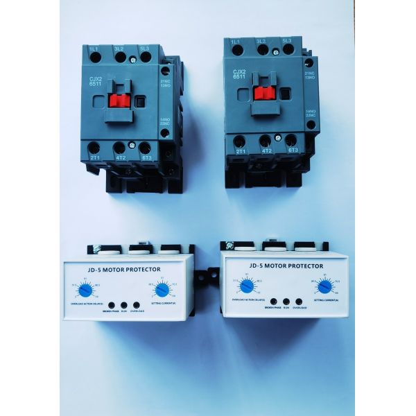 Three Phase 220V AC Magnetic Contactor 25A 50Hz Din Rail Mount Industrial Automation