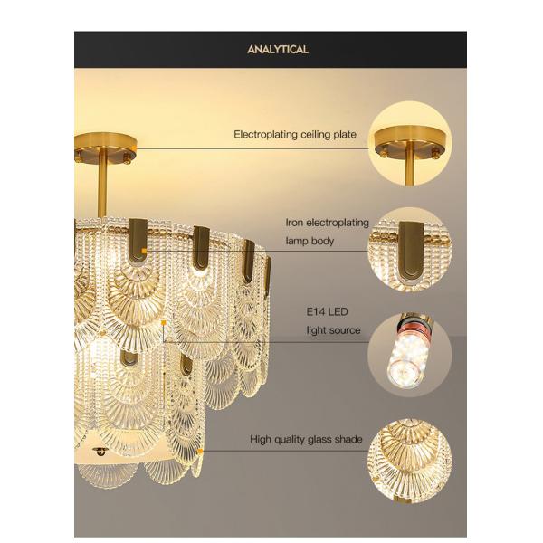 Modern Ceiling Light For Foyer Living Room Decor Children's Bedroom Kitchen Apartment flower Chandelier lamp(WH-CY-249)