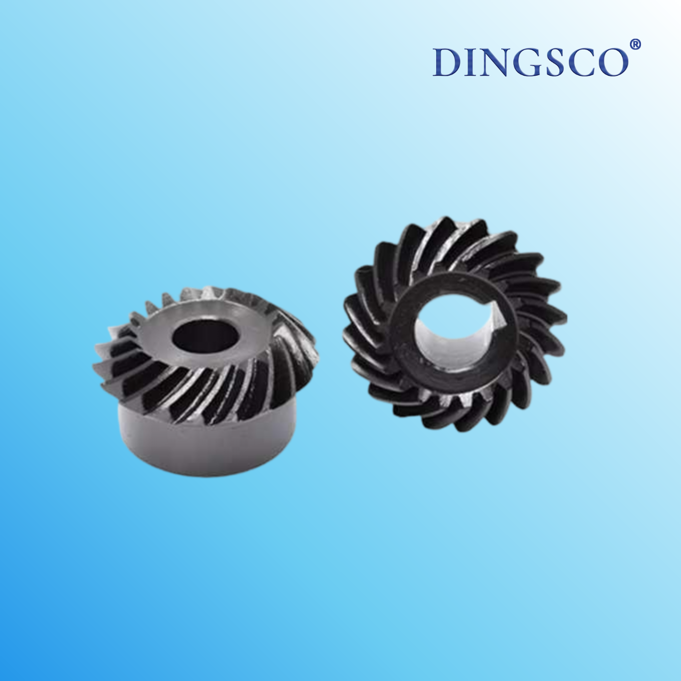20CrMnTi Alloy Steel Spiral Bevel Gear with ISO 5-6 Grade Accuracy and HRC 55-62 Hardness for Right-Angle Transmission