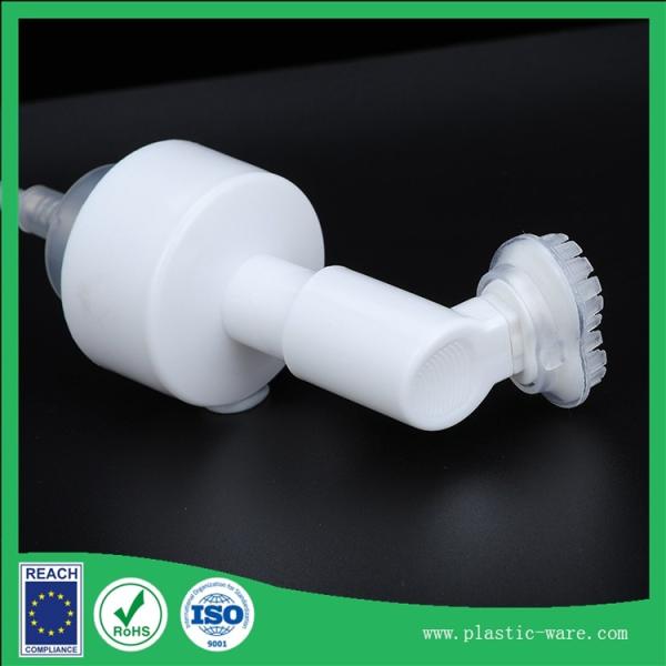 supply Foam pump brush PP cosmetic packaging foam pump in white color
