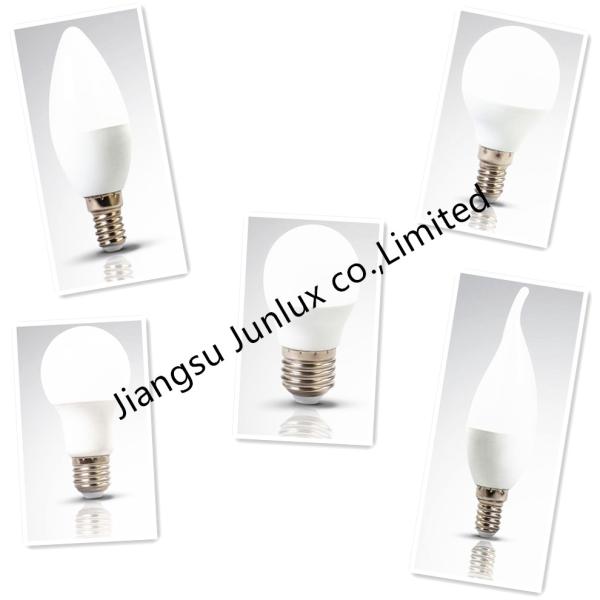 LED A60 8w E26/27 dimmable plastic cover aluminum IC Long life classic safe easy to replace safe indoor energy light