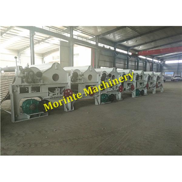 8 rollers cotton waste recycling machine yarn waste processing for yarn making