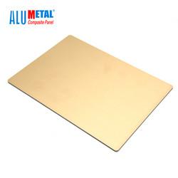 800 X 2440 Mm ACP Honeycomb Aluminum Sheet Composite Panel 0.3mm For Facade