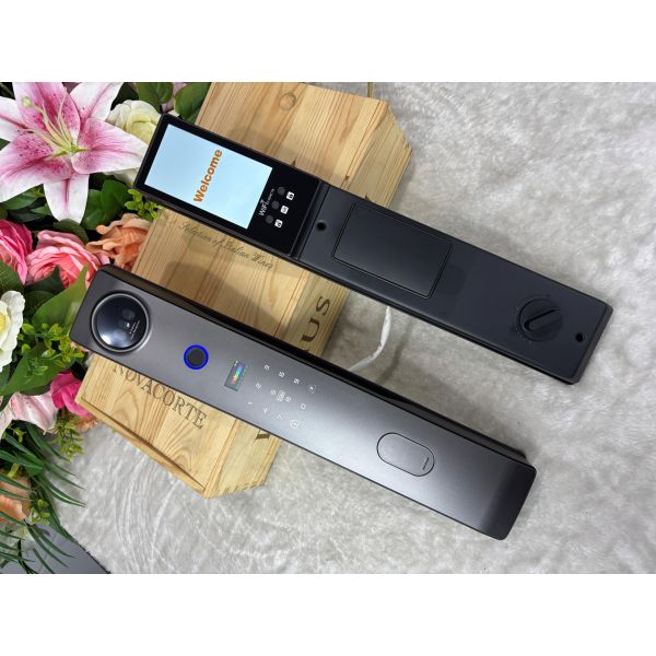 Factory Selling Durable Anti-Theft Smart Fingerprint & WiFi 3D Face Recognition Door Lock with Key