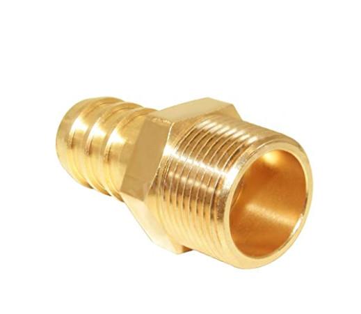 1 Barb X 1 Male Brass Hose Fitting