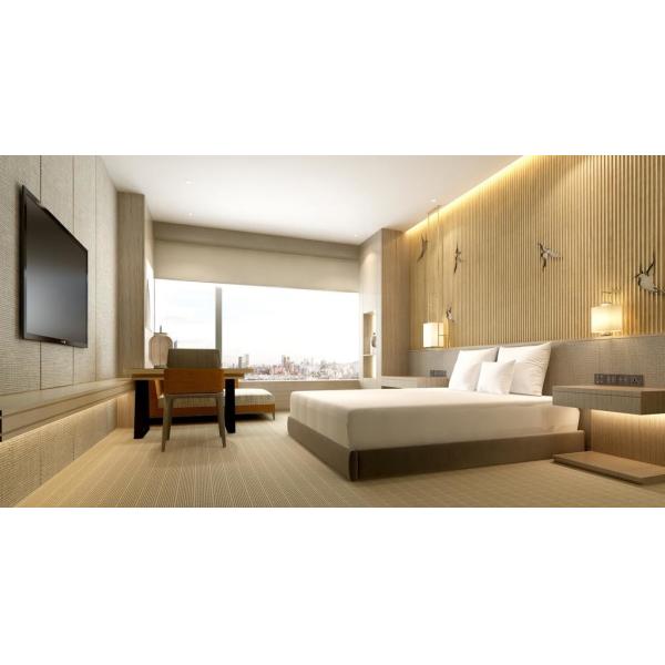 Grand Hyatt Luxury Hotel Furniture Plywood Panel Decorates Top Suites With Large Space