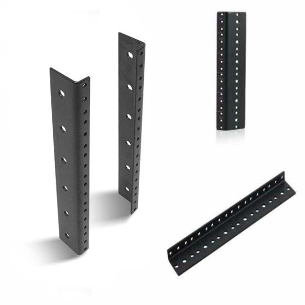 4U Вертикальная установка с рельсом сетевого шкафа в черном порошкообразном покрытии