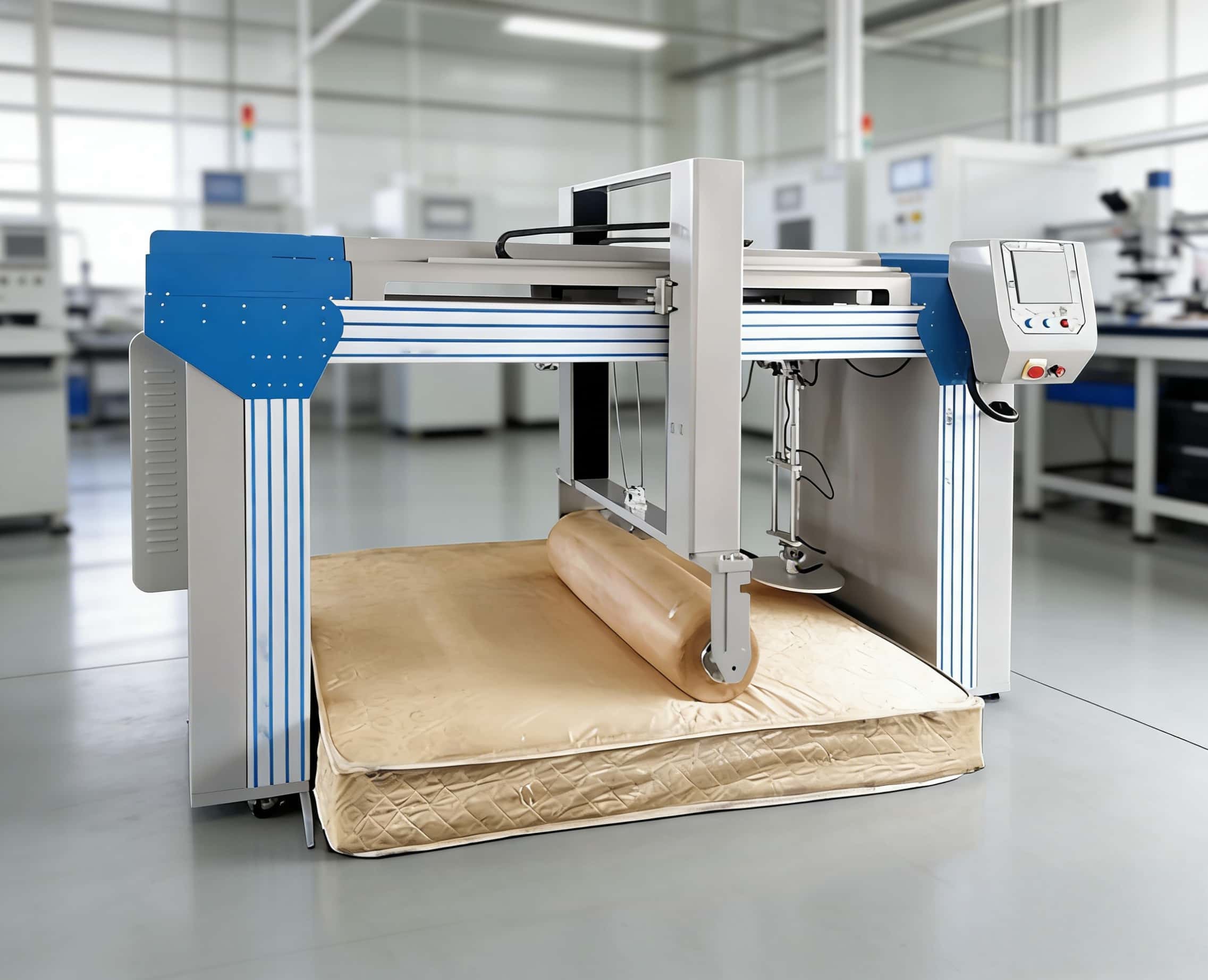 Mattress testing machine