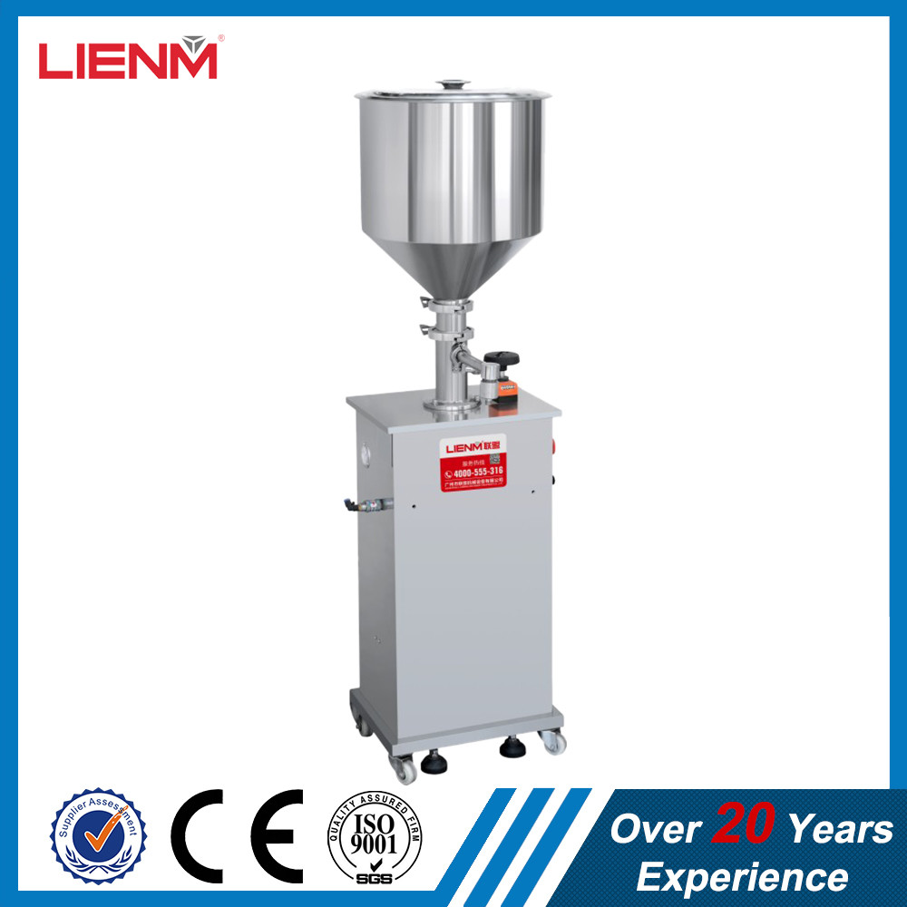 Single Head Semi-automatic Paste Cream Filling Machine bottle/jar filling machine for cream/ointment/lotion