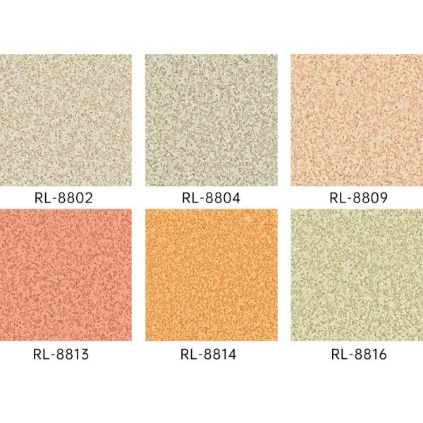 Stain-Resistant Wearproof Homogeneous Flooring for Nursing Facilities