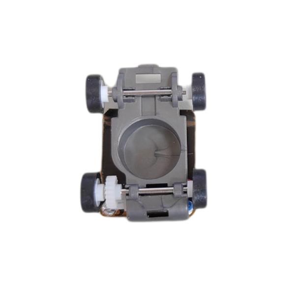 Panel solar educativo vibratorio negro Pequeño juguete de automóvil solar mini para niños Niños