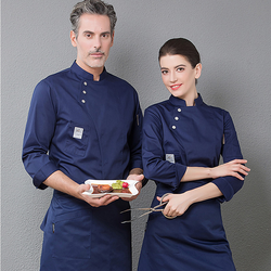 Cozinheiro chefe cabido mulheres Coat da cozinha da barra do traje do restaurante do serviço do OEM