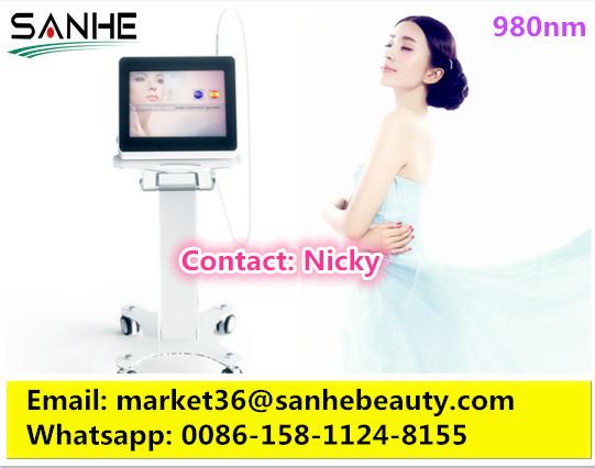 Various Spider Veins removal / 980nm diode laser couperose removal machine