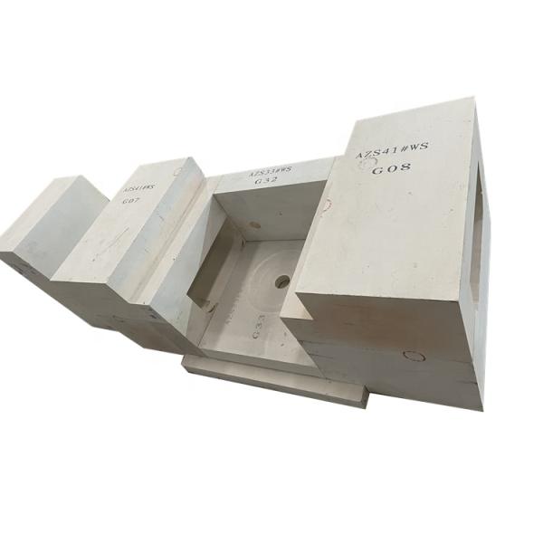 Contenido de MgO en el horno de vidrio en % Material de zirconio corindón fundido Bloque de burbujas de ladrillo