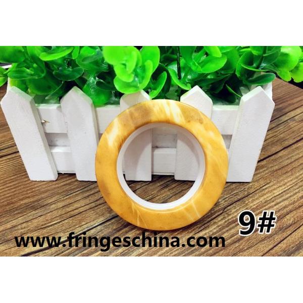 Fashion Prime ABS Plastic Custom Curtain Rings Circles Rod Accessories