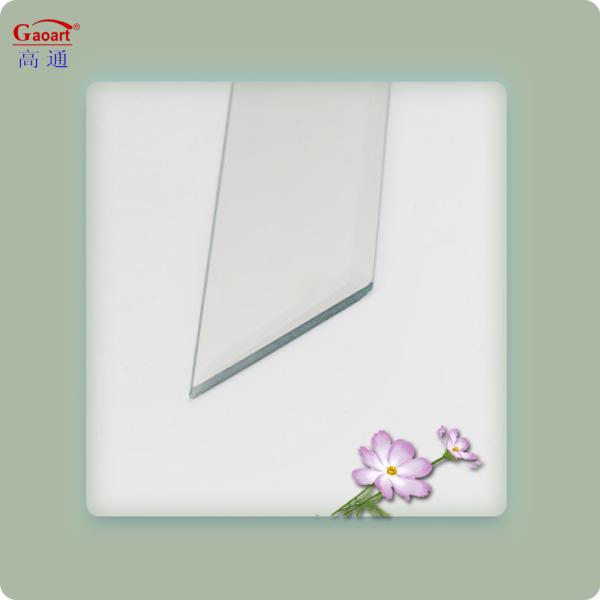 Домашнее убранство Клейкое волнообразное полное длину безрамочное стеклянное зеркало для гостиной 80 см Круглое