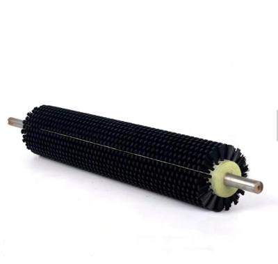 Rolo de nylon de limpeza industrial da escova do cilindro da cerda