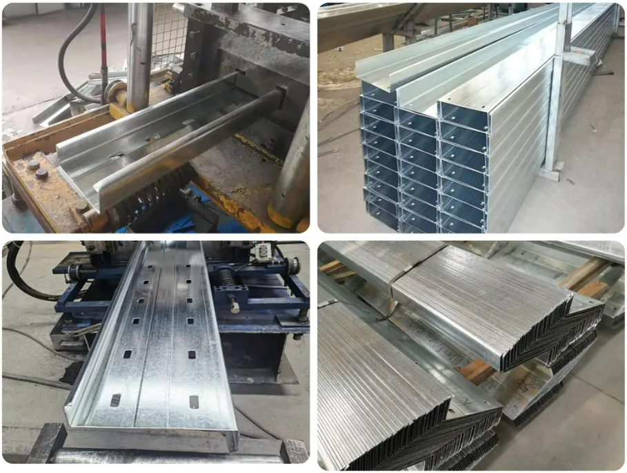 Galvanized Steel C Channel and C Purlin Light Weight High-Strength for Construction